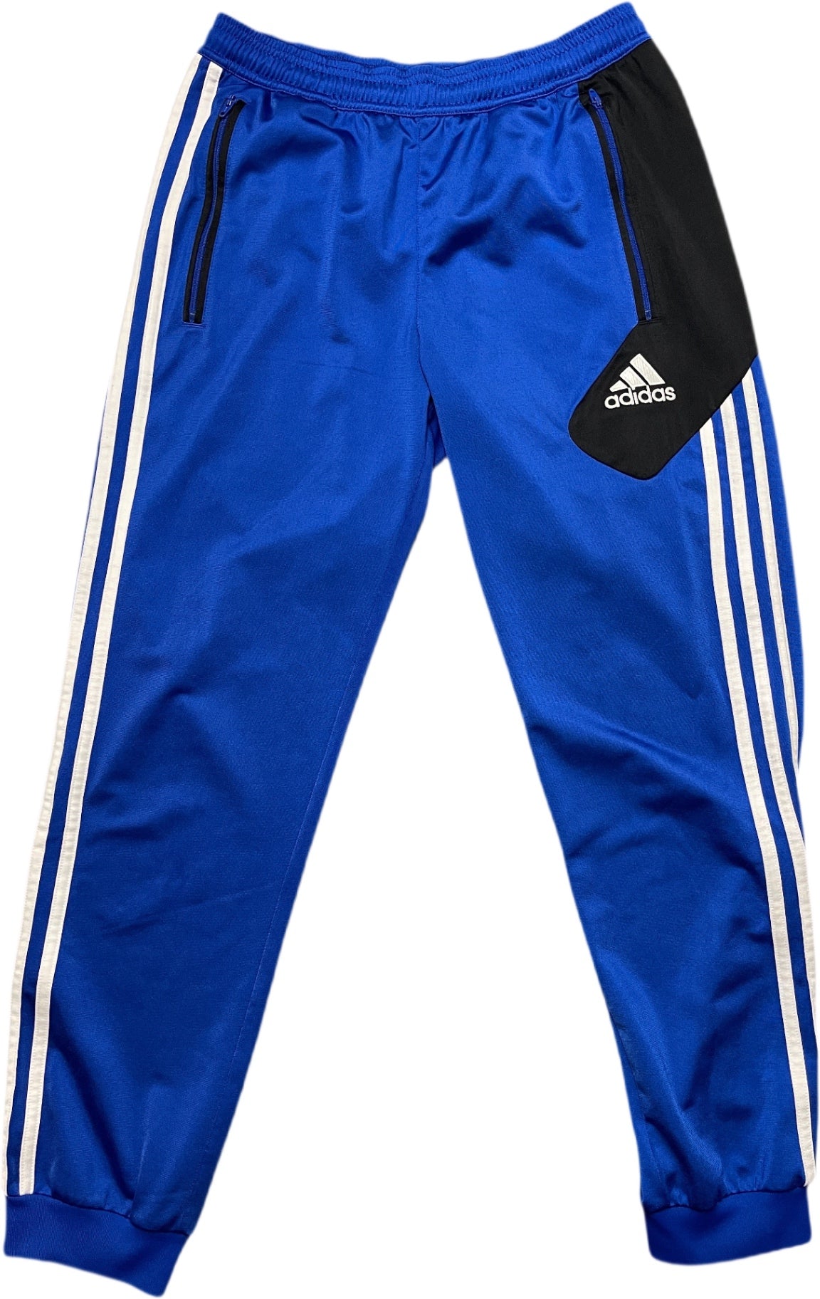 Adidas Track Pants Blue Polyester S