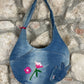 Y2K Playboy Shoulder Bag Denim Blue Deadstock 2007