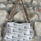 Y2K Playboy Shoulder Bag Creme Beige