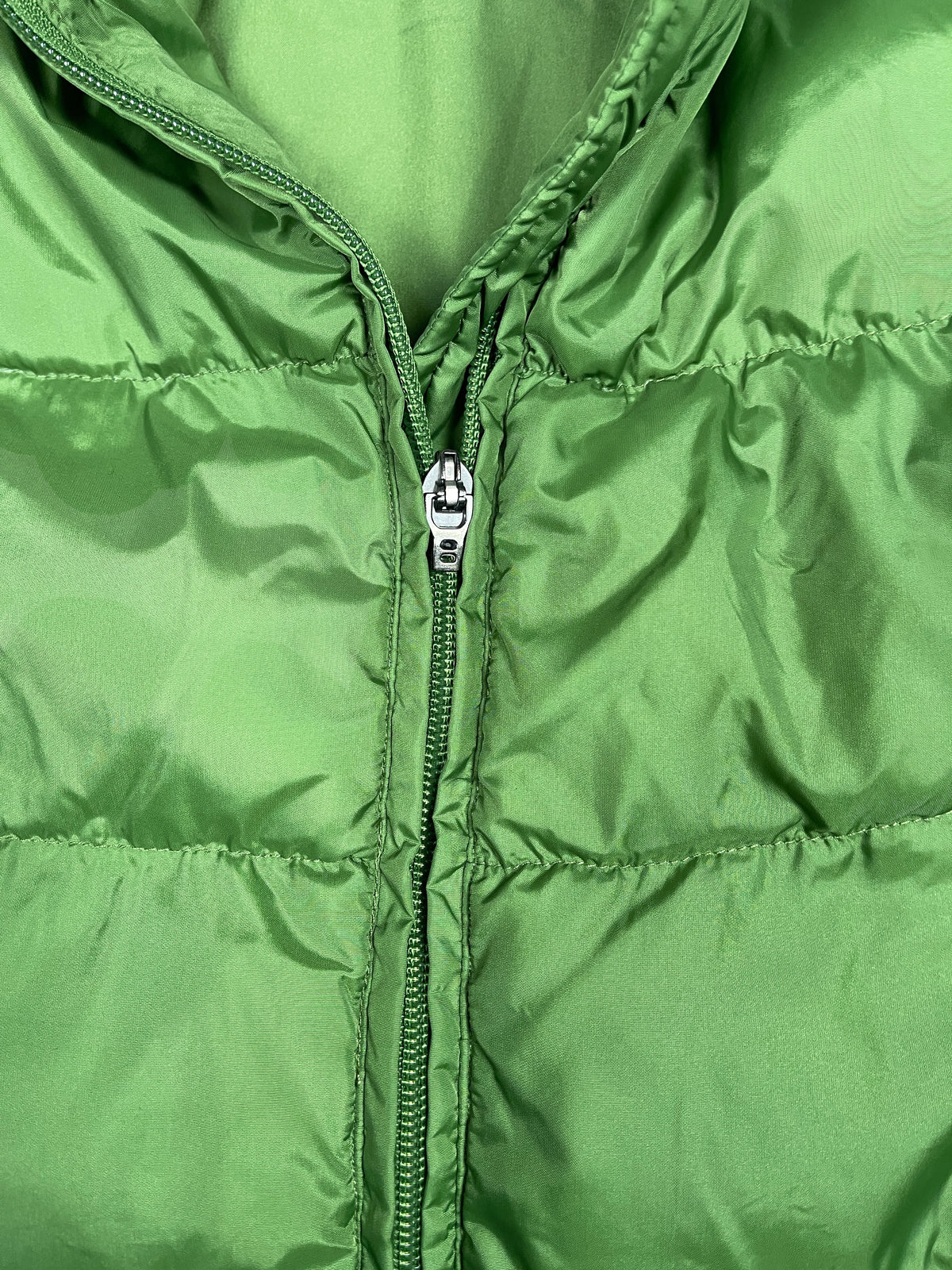 Vintage 1990s Kappa Puffer Down Vest Green M