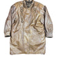 Vintage Leather Coat Brown - XXL