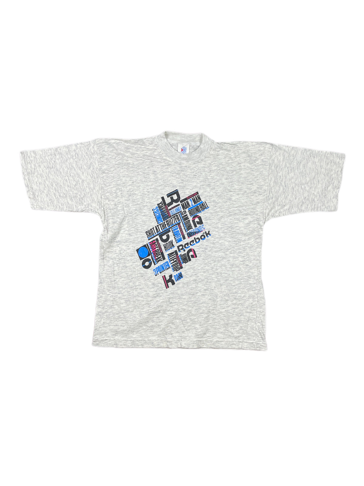 Vintage Reebok 1980/90s T-Shirt Gray - XS