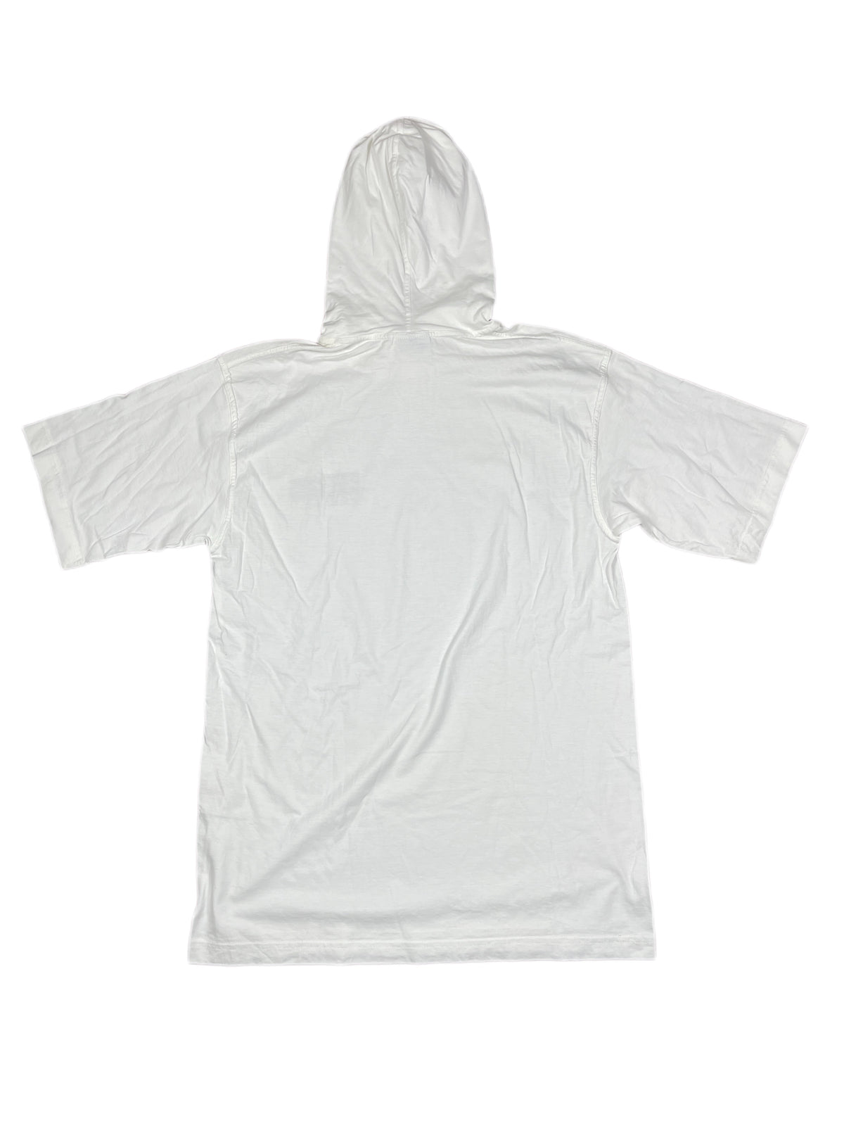 Vintage 90s Reebok Workout T-Shirt w Hoodie White - M