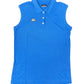 Vintage Kappa Sleeveless Polo Shirt Blue - XXL