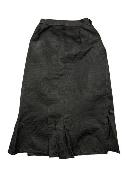 Vintage High Waist Skirt Black - S/M