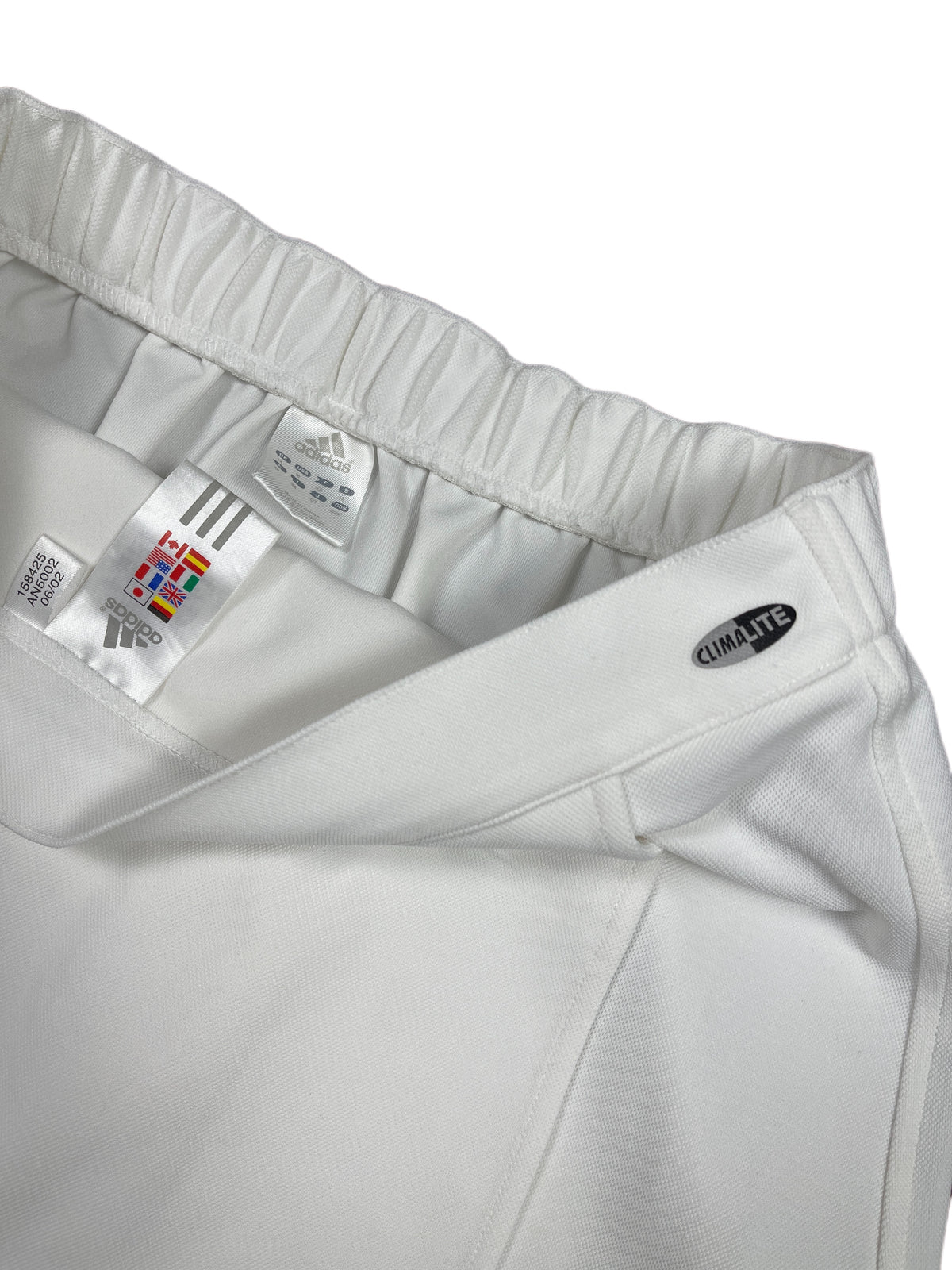 Y2k 2002 Adidas Sport Tennis Skirt White Blue L