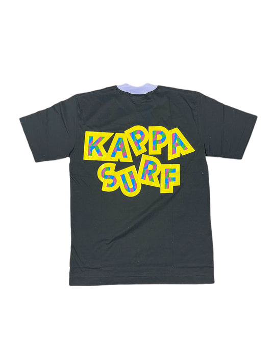 Vintage Kappa Olympia 1992 Barcelona T-Shirt Kappa Surf Black Purple - S