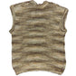 Self Knitted Sleeveless Sweatshirt Gold Bronze - XS/S