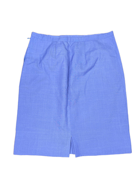 Handmade Midi Skirt Purple - L