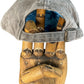 Vintage Javaanse Jongens Cap Grey